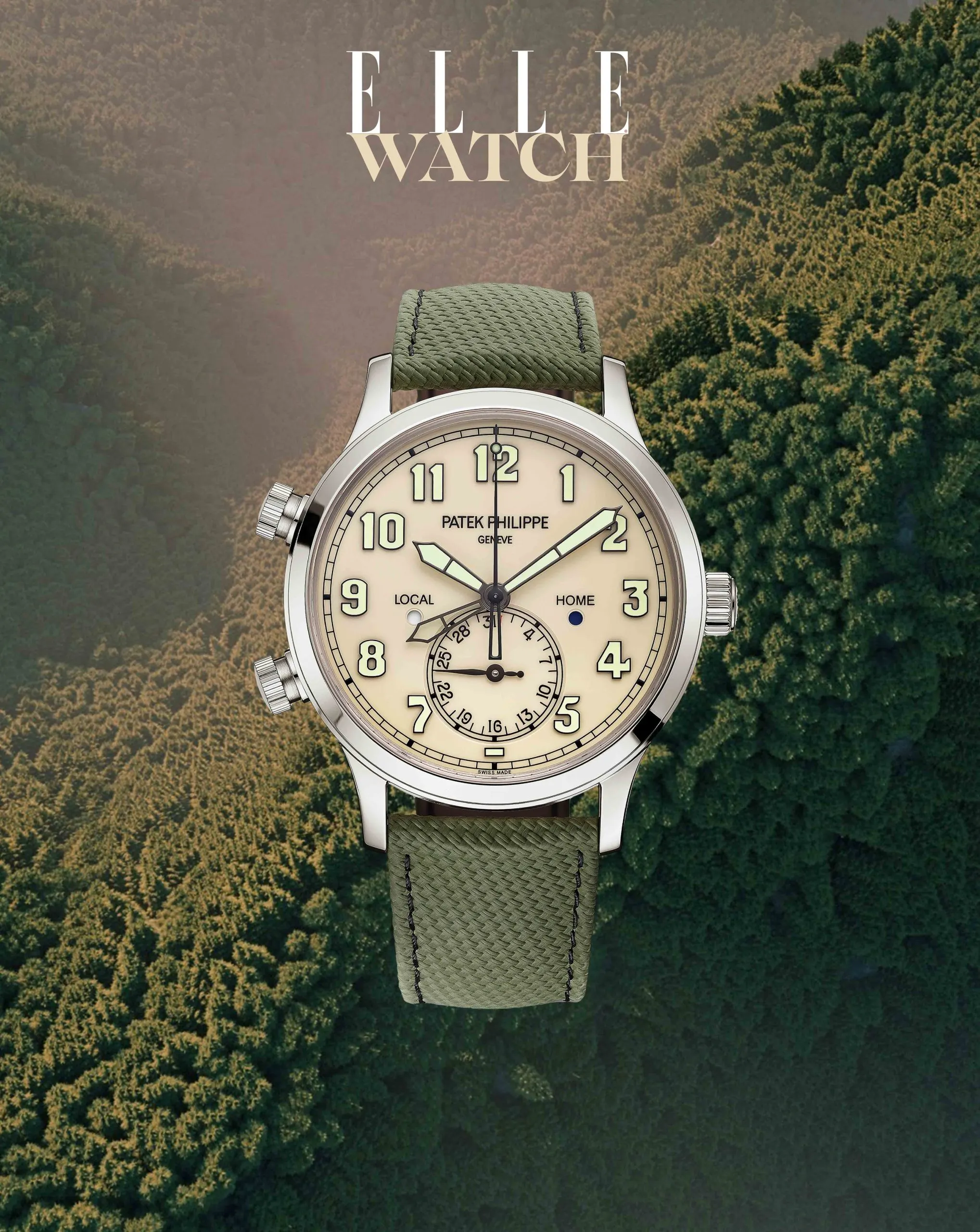 Đồng hồ Patek Philippe Calatrava Pilot Travel Time Ref. 5524G-010