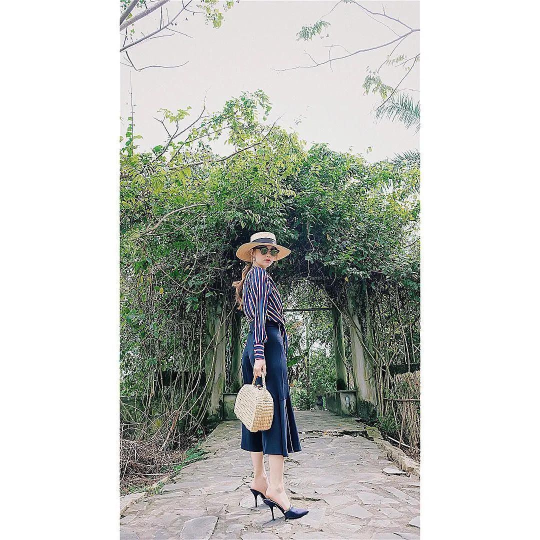 Xu hướng giày hở gót 10