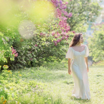cô gái pháp sống hạnh phúc