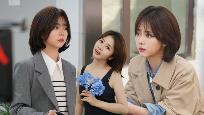 Đàm Tùng Vận tạo kiểu tóc ngắn, trang điểm nhẹ nhàng trong phim 