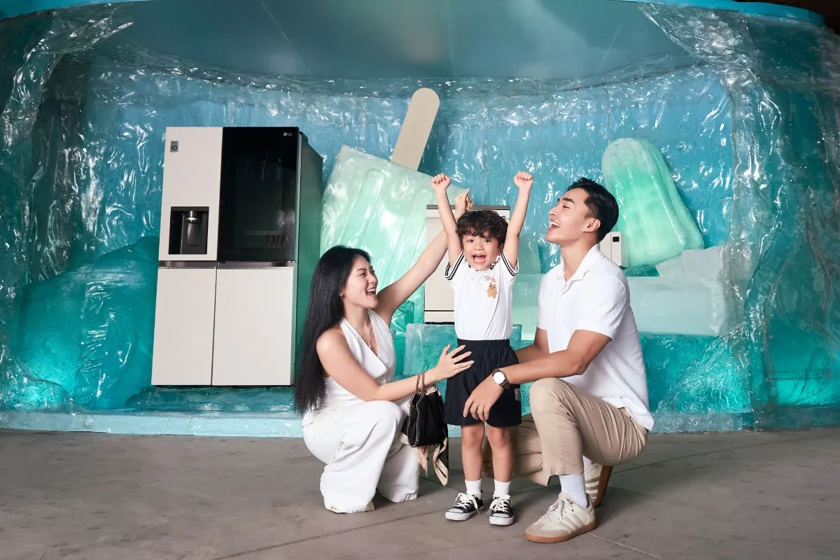 Không gian “Thấu cảm” được mô phỏng đầy sáng tạo với xứ sở băng giá mát lạnh