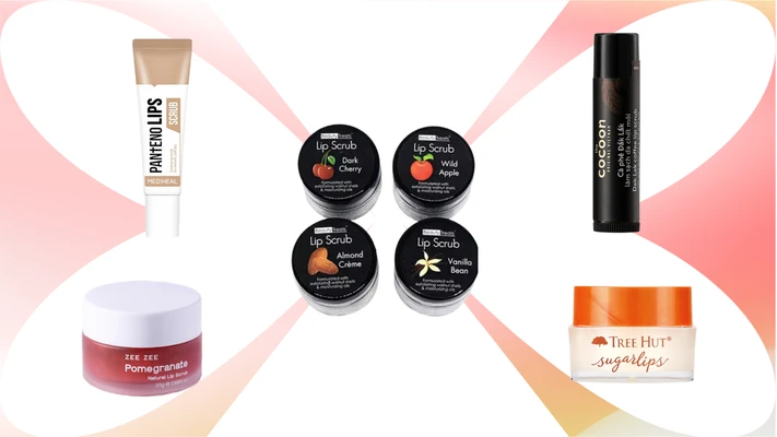 Top các loại tẩy tế bào chết cho môi
