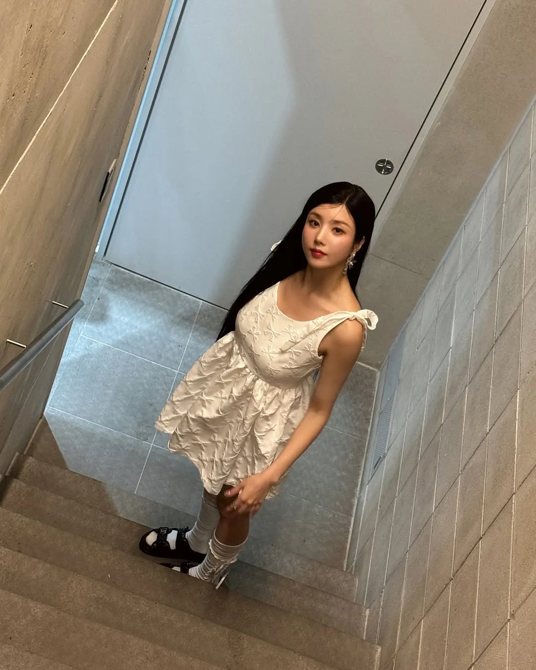 váy dáng chữ a búp bê