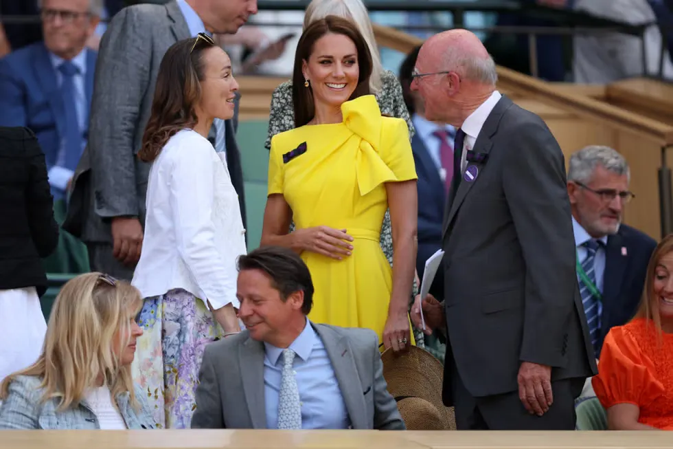 công nương kate middleton tại wimbledon 2022