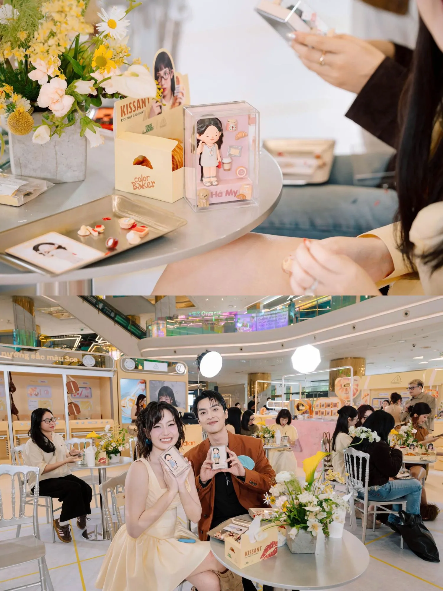 hoạt động tại sự kiện làm đẹp