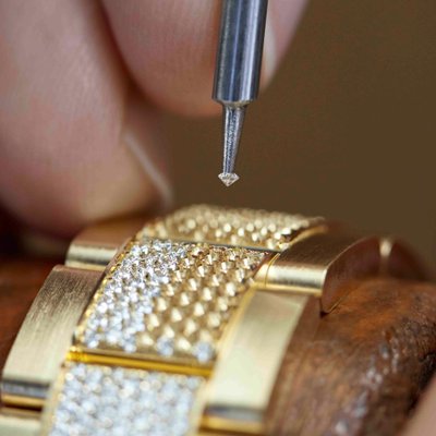 nghệ thuật đính đá quý của Rolex
