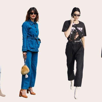 Mặc đẹp với denim như Caroline de Maigret, Jeanne Damas, Kendall Jenner, Hailey Bieber