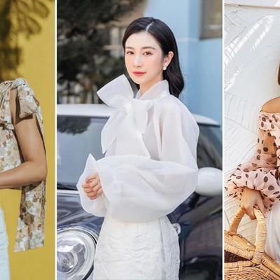 Mặc áo voan mùa Hè đẹp như Jun Vũ, Trisha Đỗ, Aimee Song