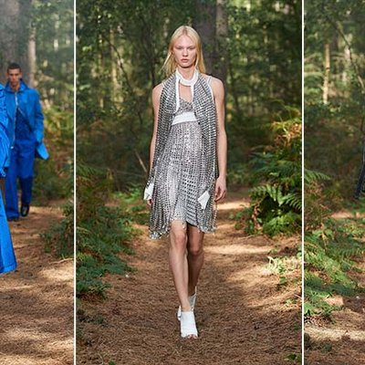 BST Xuân Hè 2021 của Burberry trong khung cảnh rừng xanh hùng vĩ