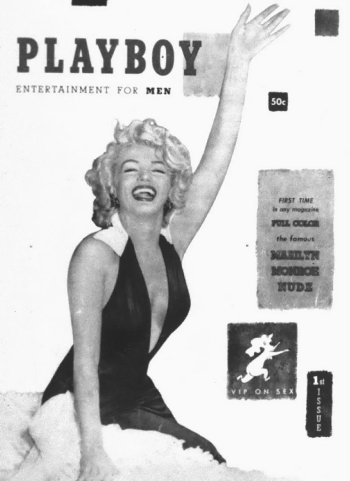 Phải công nhận rằng, chính những hình ảnh của Marilyn Monroe trên số báo đầu tiên đã khiến Playboy gây được tiếng vang lớn và nhận được sự quan tâm của công chúng