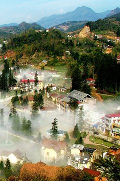 Du lịch Sa Pa - Phố núi trong sương