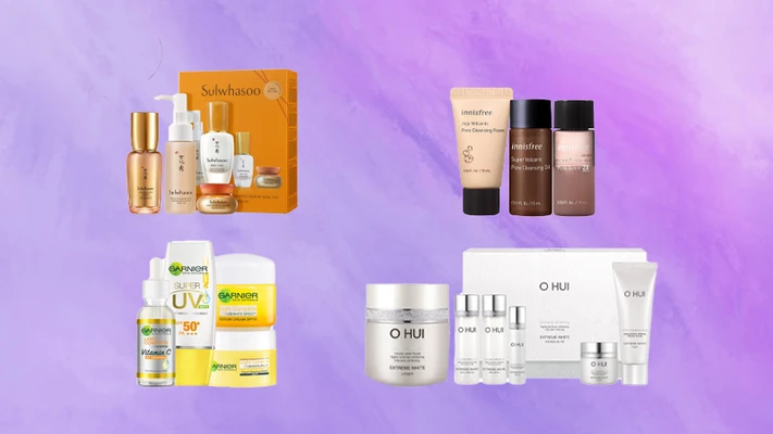 Những bộ mỹ phẩm mini gọn nhẹ và đầy đủ các bước chăm sóc