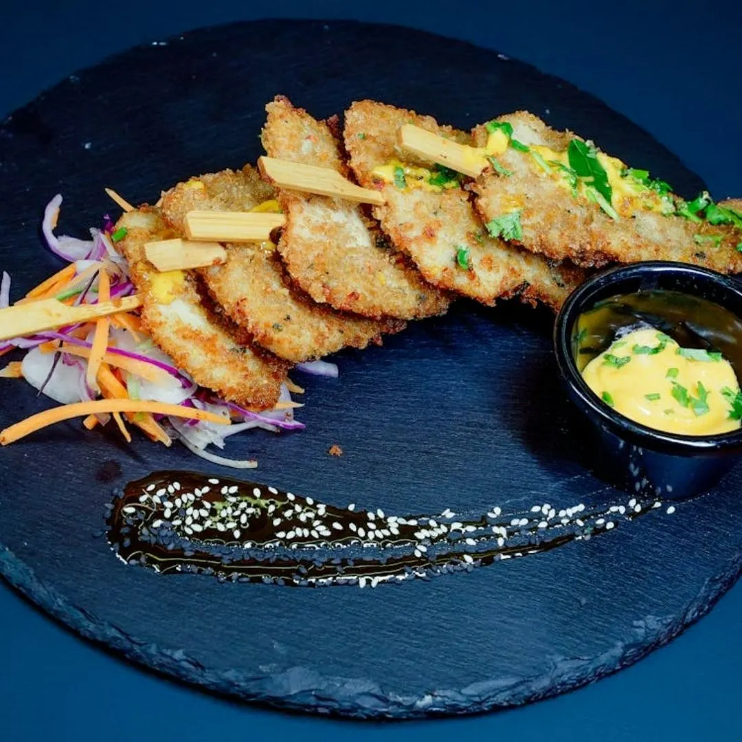 Món rau tần ô chiên giòn lạ miệng