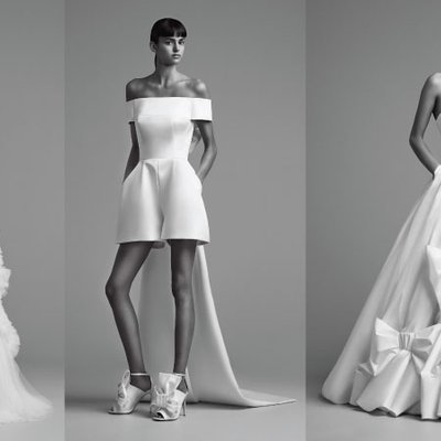 BST váy cưới Thu 2018 Viktor & Rolf: Vẻ đẹp thuần tuý