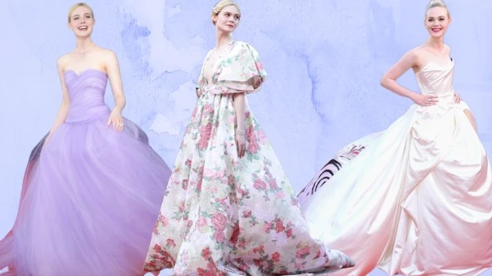 Elle Fanning thời trang thảm đỏ
