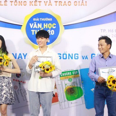 các nhà văn nhận giải thưởng văn học tuổi 20