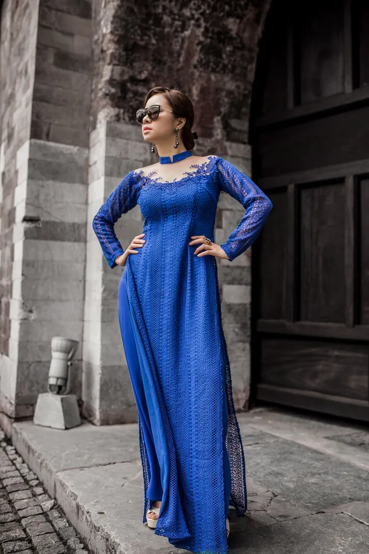 ELLE Việt Nam - NTK Caroll Trần “Mặc áo dài đi dự sự kiện tại sao không” (7)