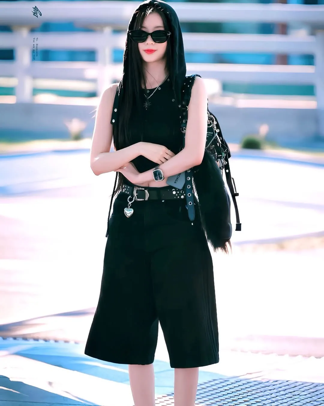thời trang sân bay asa babymonster