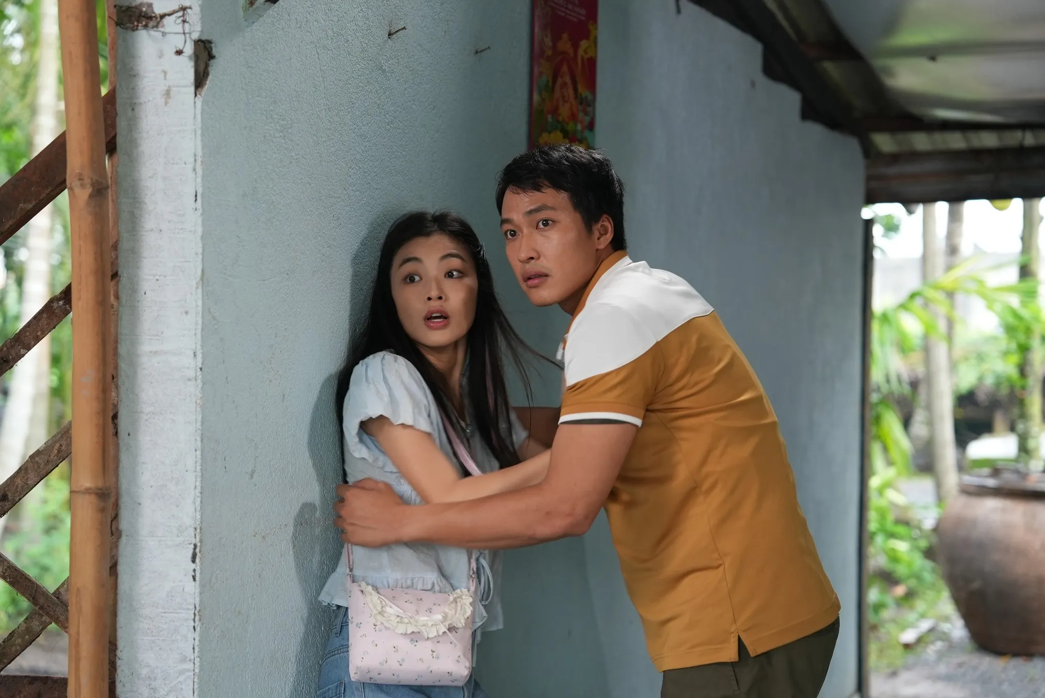 lan thy và lâm thanh nhã trong nhà ma xó