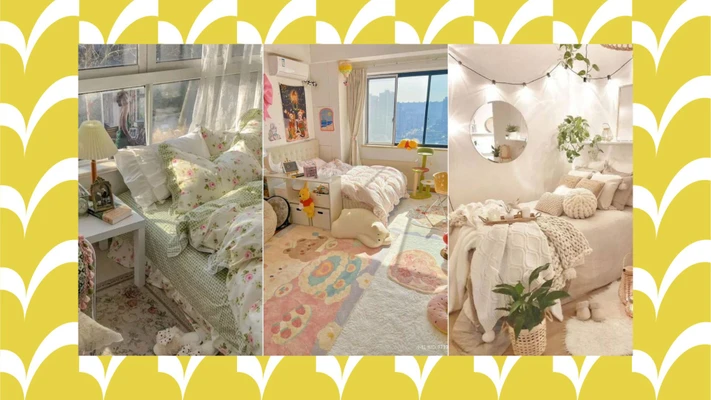 vật dụng trang trí phòng ngủ cho nàng mộng mơ