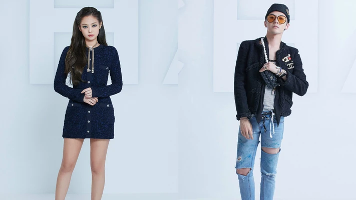 jennie kim và g-dragon điểm chung thời trang