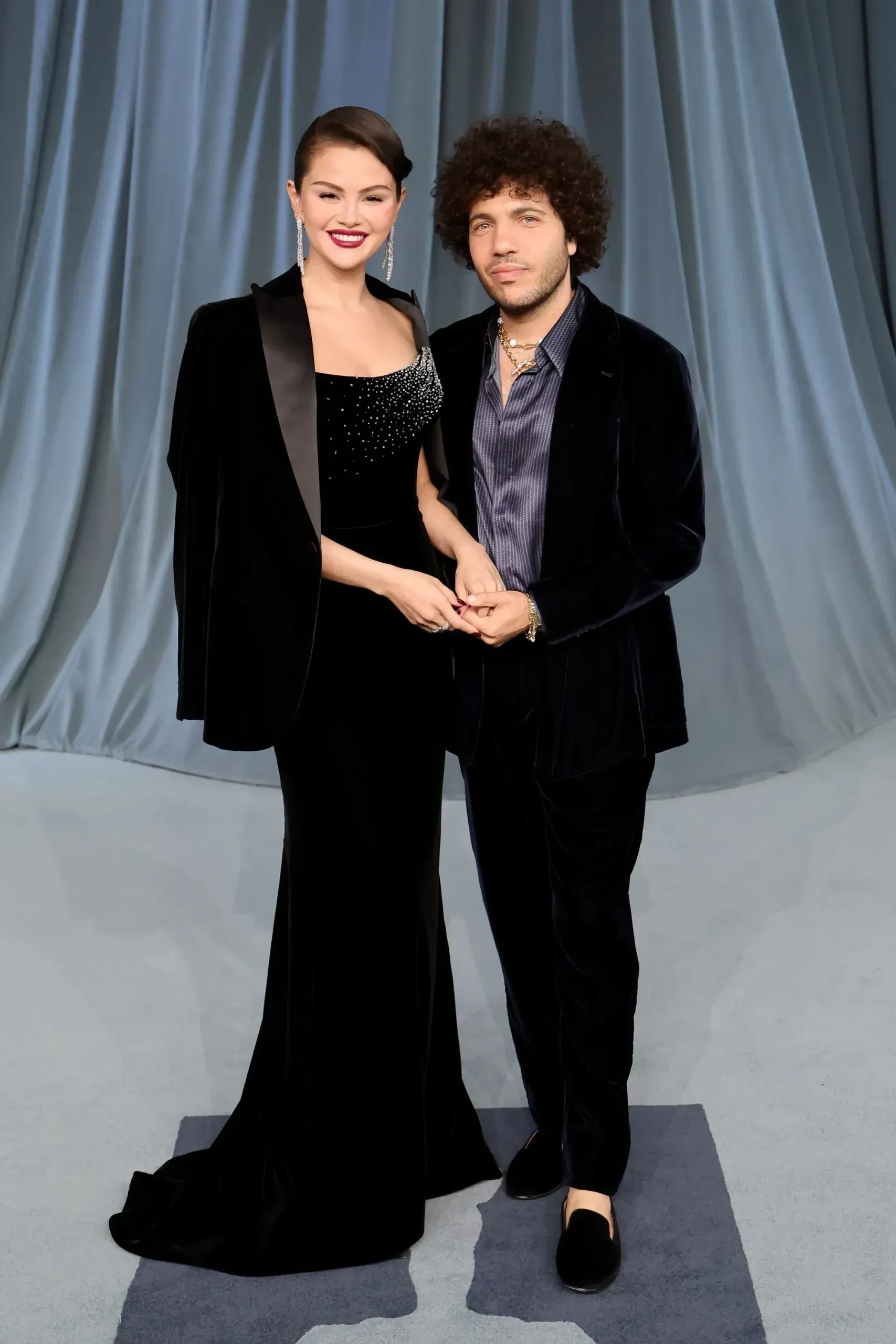 Selena Gomez và Benny Blanco tại Academy Museum Gala 2025