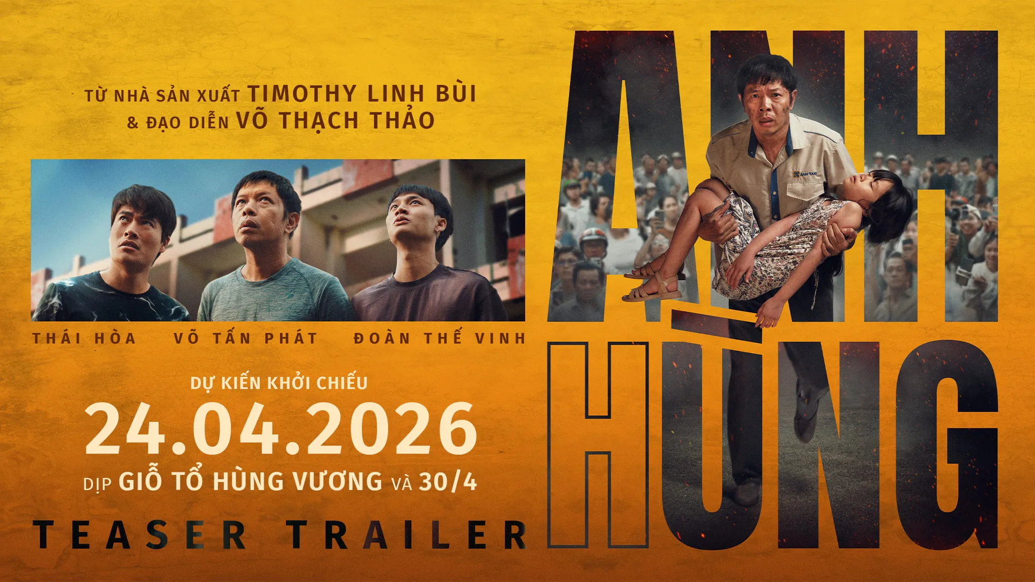 Phim Anh Hùng tung Teaser Trailer.