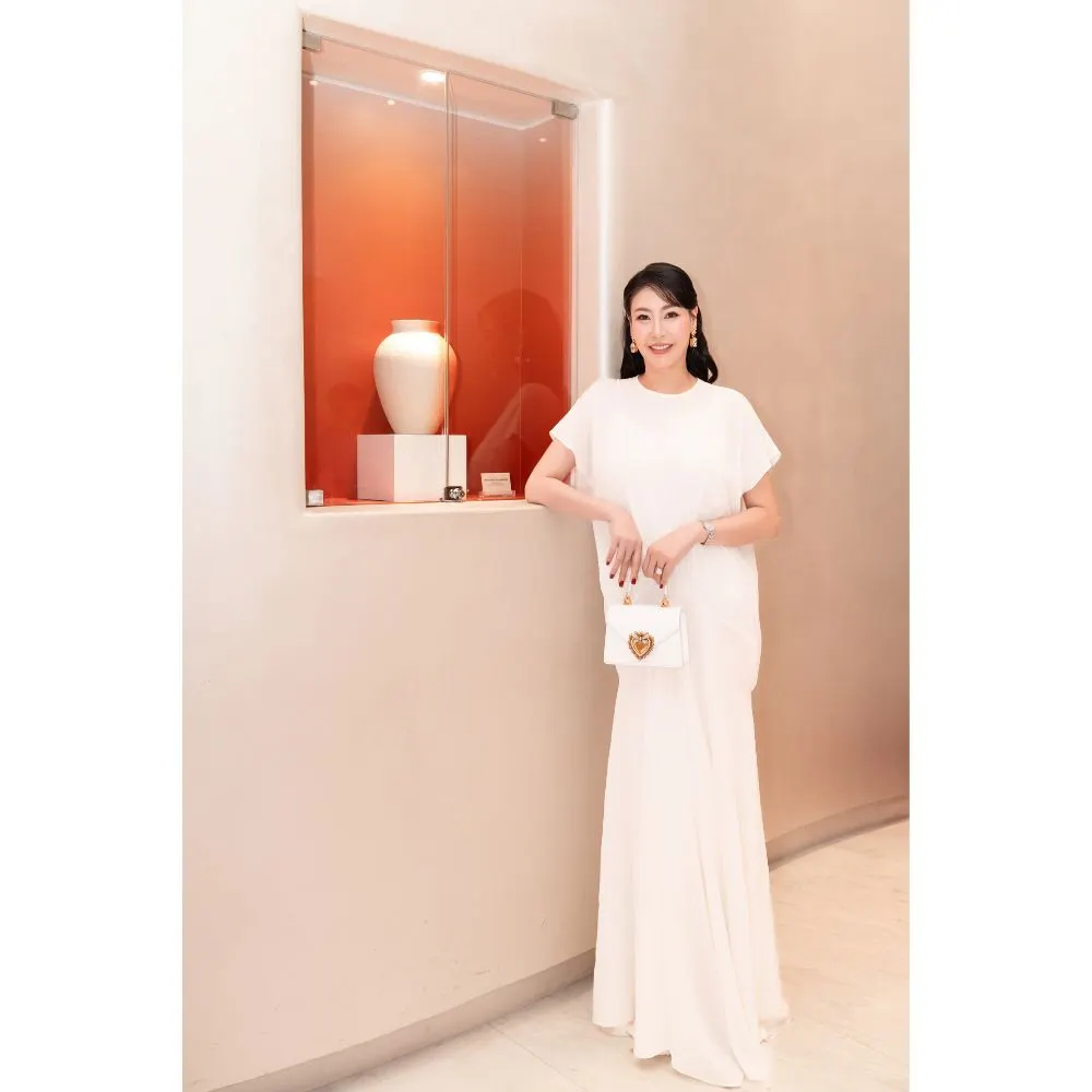 Hình ảnh hoa hậu Hà Kiều Anh tại sự kiện Sulwhasoo.