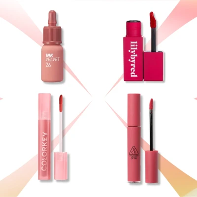 Hình ảnh các dòng son velvet dưới 500k.