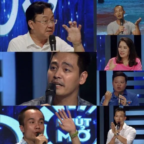 MC Phan Anh bị các nhà báo công kích trong chương trình "60 phút mở" chỉ vì hành động share clip cá chết.