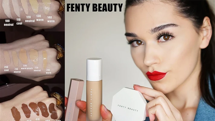 Phái đẹp đổ rạp trước foundation của Rihanna?