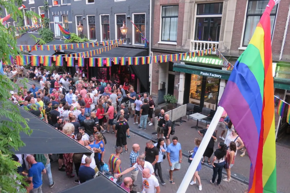 Reguliersdwarsstraat Amsterdam Pride Month LGBTIQ+