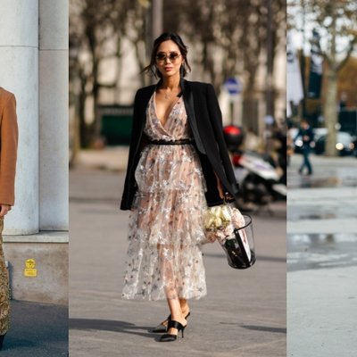 fashionista diện áo blazer và thắt lưng