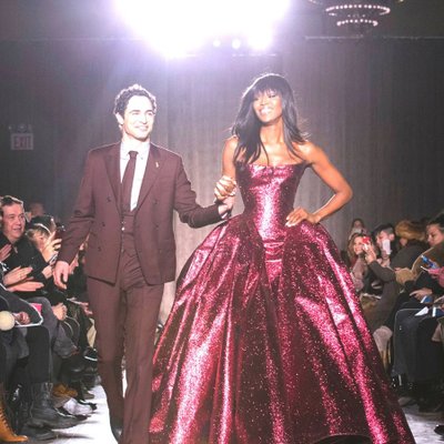 Zac Posen - Naomi Campbell 2015