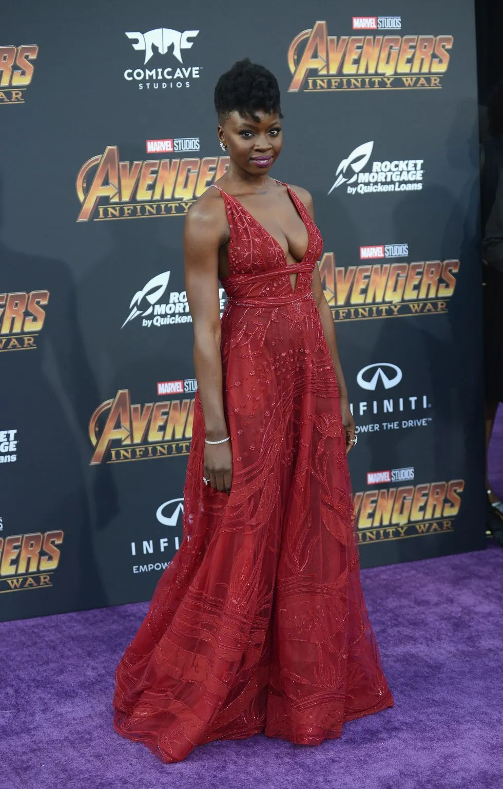 "Thảm tím" công chiếu phim Avengers : Infinity War quy tụ dàn sao bom tấn 3