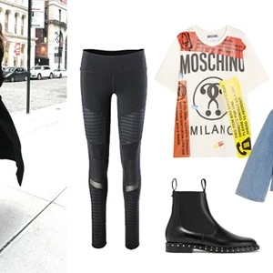 1 món đồ 4 phong cách cùng quần legging cá tính