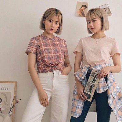 qjin qwon phối đồ theo màu tóc vàng