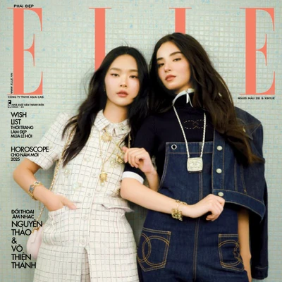 elle việt nam gương mặt trang bìa