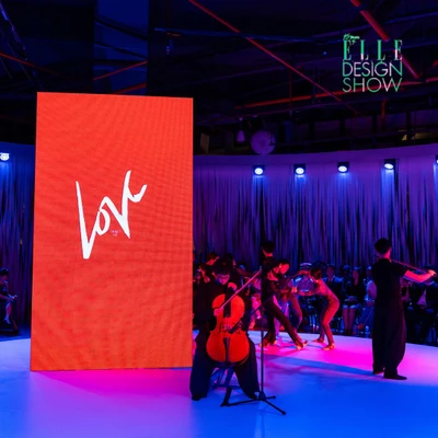 đối thoại không lời trong nghệ thuật tại elle design show 2025