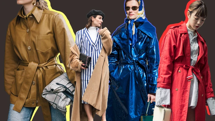 Những mẫu áo trench coat lên ngôi trong mùa mốt Thu – Đông 2018