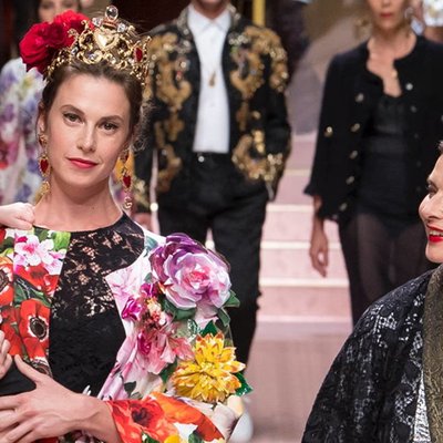 isabella rosellini và con gái show dolce ft800