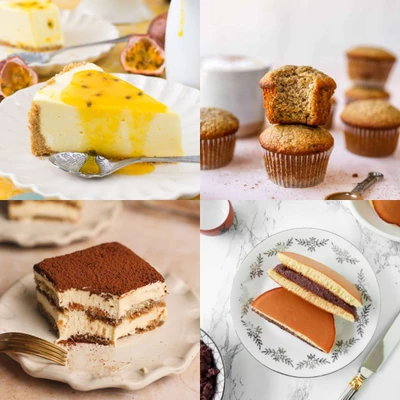 gợi ý công thức làm bánh đơn giản tại nhà