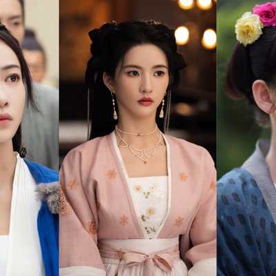 Mặc Vũ Vân Gian - Ngô Cẩn Ngôn, Trần Kiều Ân và Lưu Tá Ninh nhìn xa xăm