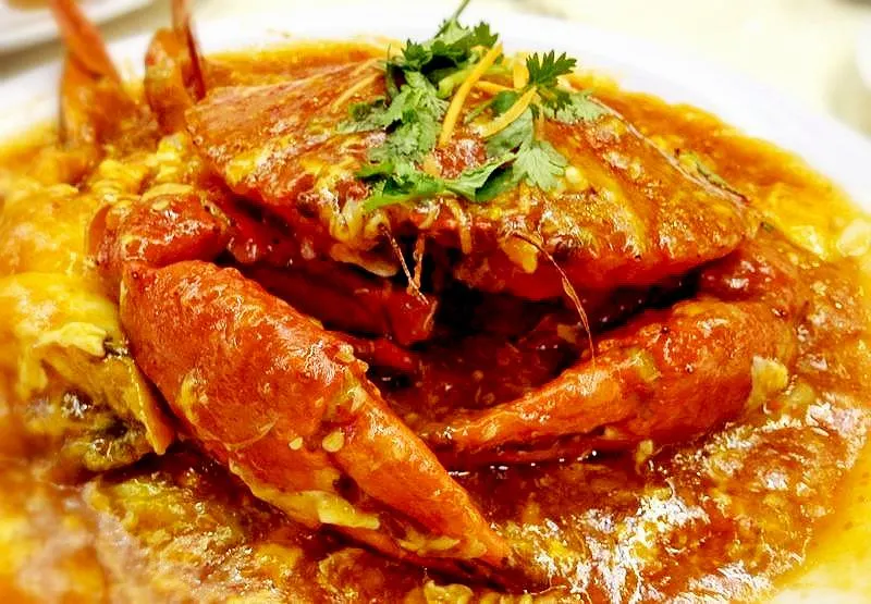  Cua sốt ớt, Singapore