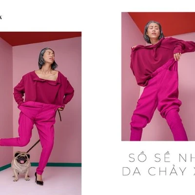 bộ sưu tập thời trang lão hóa chảy xệ 2