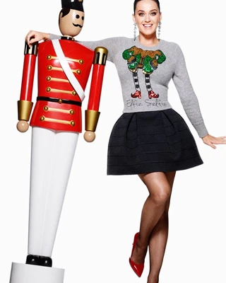 Katy Perry quảng cáo Giáng sinh cho H&M