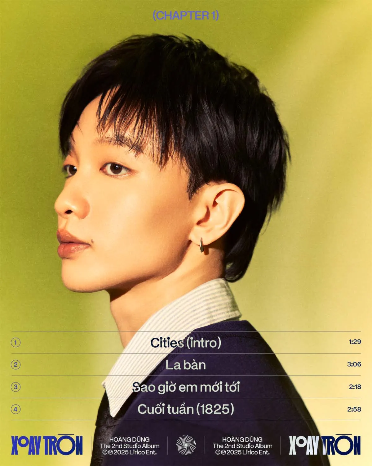 Hoàng Dũng - Xoay Tròn Tracklist Chapter 1