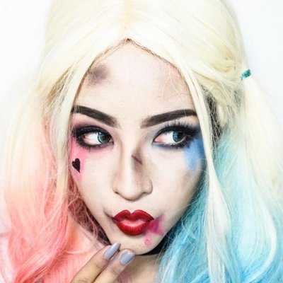 trang điểm Halloween ft02