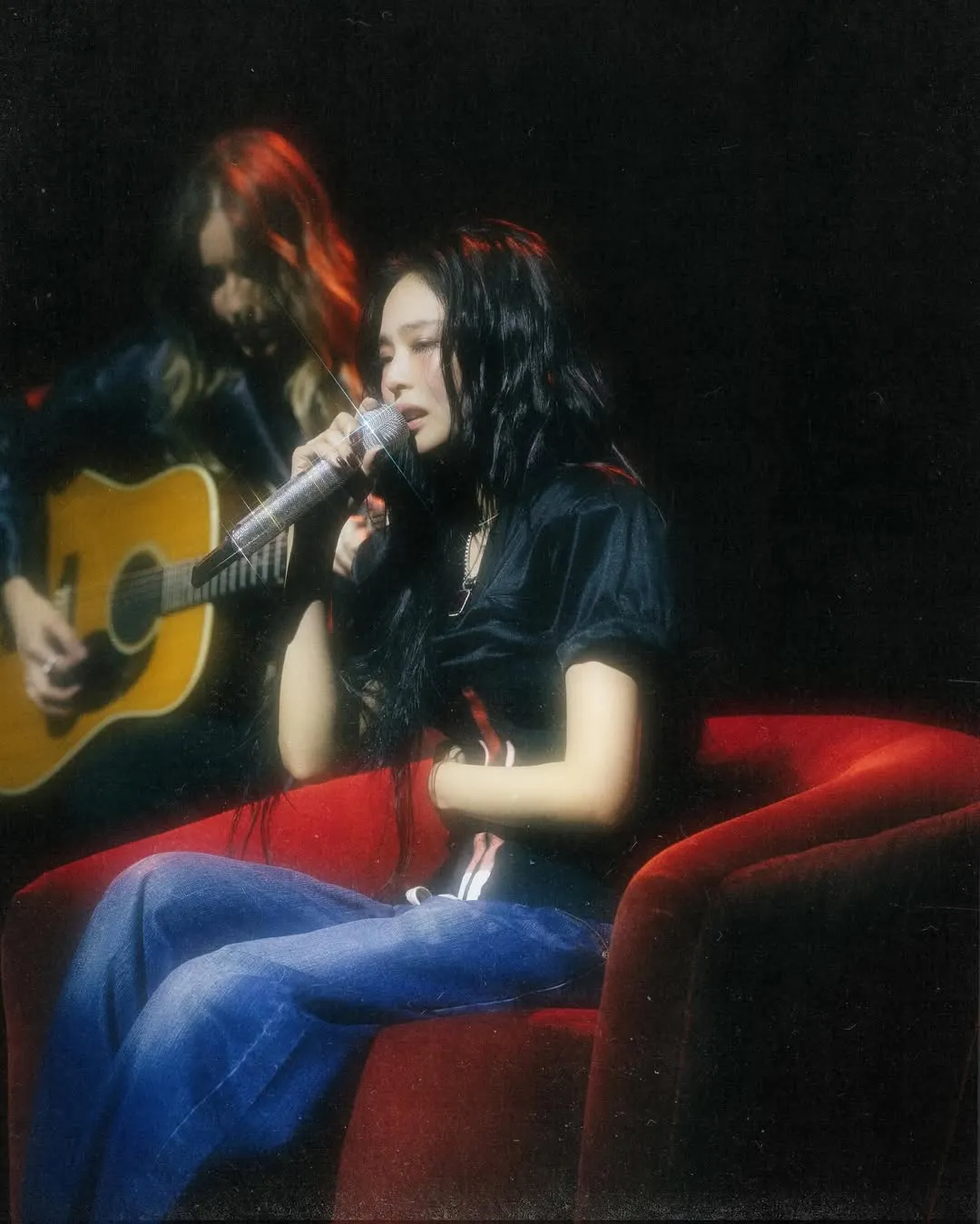 áo tay phồng jennie