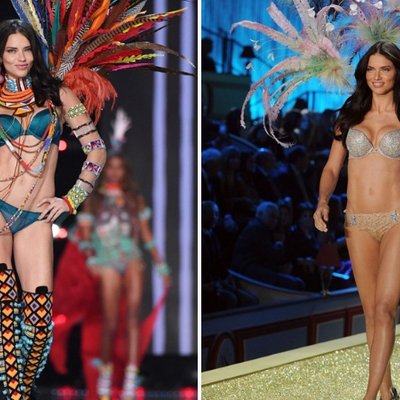 Những khoảnh khắc đáng nhớ trên sàn diễn Victoria's Secret của siêu mẫu Adriana Lima